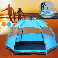 Anti-UV Large Tent for Family Easy Setup 3 Season Camping Tent -Two Doors Hiking Waterproof Bessport 3 and 2 Person Backpacking Tent Lightweight Outdoor 